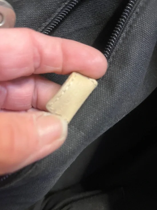 Project Burberry Beige Plaid Canvas Tote with Black Handles - Picture 7 of 11